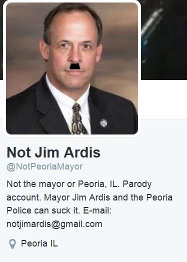 Don t City of Peoria Twitter site - @peoriamayor $125K lesson to the City of Peoria credit: Twitter Do-