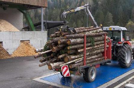 from local sawmills 40% from forest maintenance 10 % from