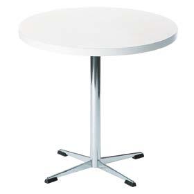 70 cm 55.80 5.4 High table white Diameter 70 cm, approx. 110 cm high 57.10 5.5 Chair black 29.40 5.