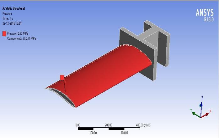 Fig: Aerofoil shape in Catia After importing the sketcher and increase its scale range upto 27cm and make sure that the sketcher should be closed and there should be no open ends and there should be