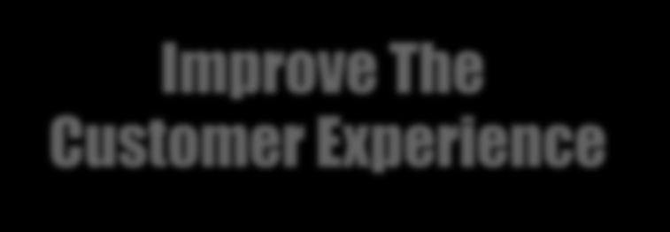 Customer Experience Improve