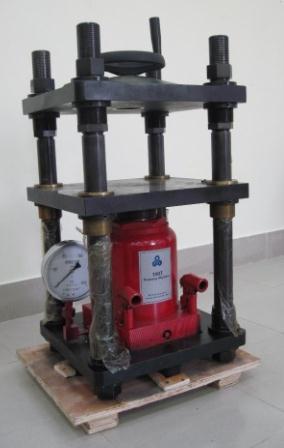 PRACTICAL 4 OBJECT: Study the effect of compaction pressure on the green density of the compacted parts. APPARATUS: Metal powder, Binder, Compaction press, Vernier caliper and Weighing balance.