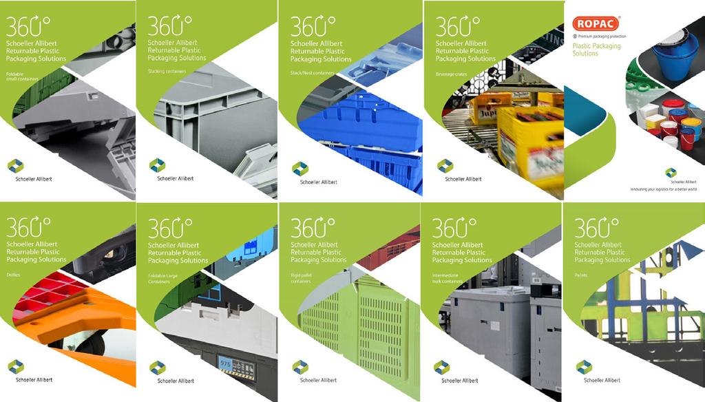 solutions for your own end use Our corporate, market and product brochures you can upload Schoeller Allibert Quality and environment