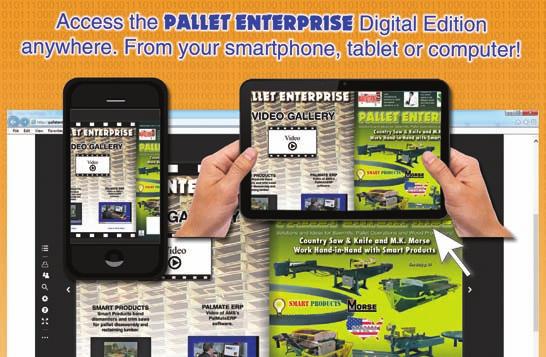 Pallet Enterprise offers a number of online opportunities for reaching more potential customers.