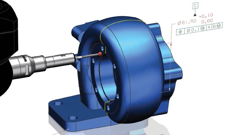 Expandable Inspection programming NX offers a programming application that helps you create inspection programs for coordinate measuring machines (CMM).