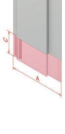 Ensure that the fixing heads do not protrude beyond the bearing surface of the Klick polycarbonate panels.