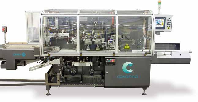 Speed Over 300 packs per minute depending on the characteristics of the product to wrap and of the wrapping material. (Wrapping material linear speed up to approximately 80 meters per minute).