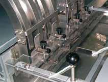 automatic systems for products in piles Cross conveyor belts at 90 or 105 Automatic splicer
