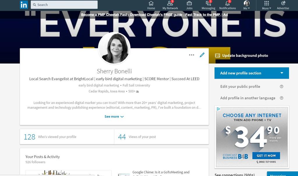 LINKEDIN Build an All-Star Profile Join Groups