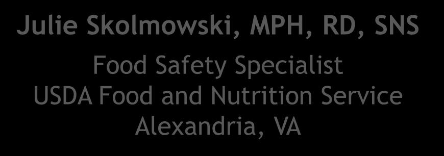 Food Safety Specialist USDA