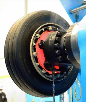 ft-lbs Stop distance : 5,836 ft (Test pass : 7,600 ft) Wear rate of thickness of brake