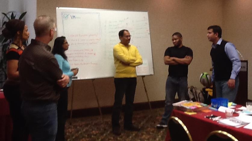 Scrum Phase - Implement Conduct Daily Standup Everyday a highly focused and time-boxed meeting is conducted.