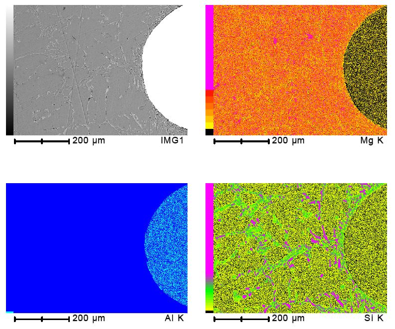 N N1 N Silicon particle N Figure 4 SEM micrograph of