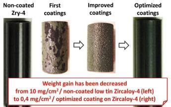 Non-Optimized coating Optimized coating Experiment to be started in