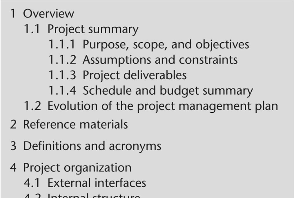 Work Package Slide 9.41 9.4 Software Project Management Plan Framework Slide 9.