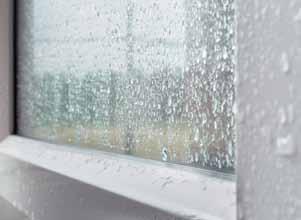 Safe cleaning insideout with tilt-and-turn windows Dust Proofing The sealing in REHAU Window Systems is calibrated to achieve excellent air tightness of less than 0.