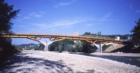 2 Bridge of Crest / F 2001 2. Heavy traffic bridges in wood For heavy traffic bridges, the application of wood constructions have certain limits.