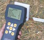 moisture content based on the leaf-to-stem ratio to calculate your Relative Feed Value (RFV), the nutritional value of the bale.