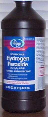 Hydrogen Peroxide: Oxidizing agent Inactivated by catalase Not good for open wounds Good for inanimate objects; packaging for food industry (containers etc.