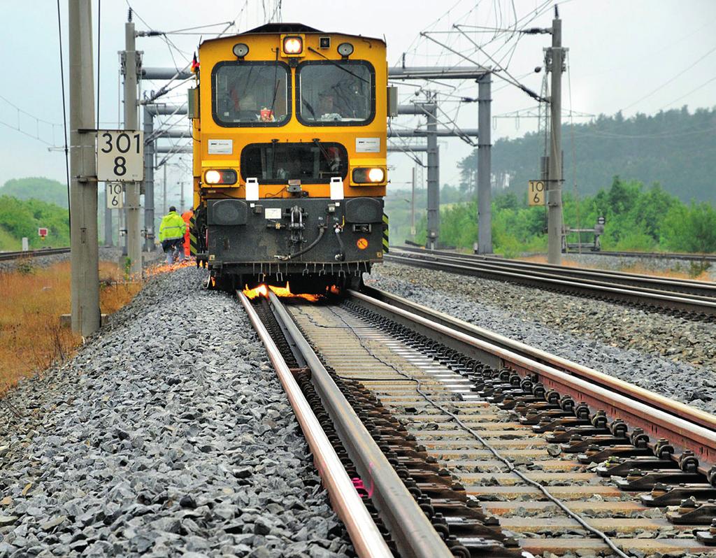 Turnout grinding An efficient service concept for standardgauge railways and in suburban transport Targeted and planned servicing is an indispensable necessity for the achievement of desired levels
