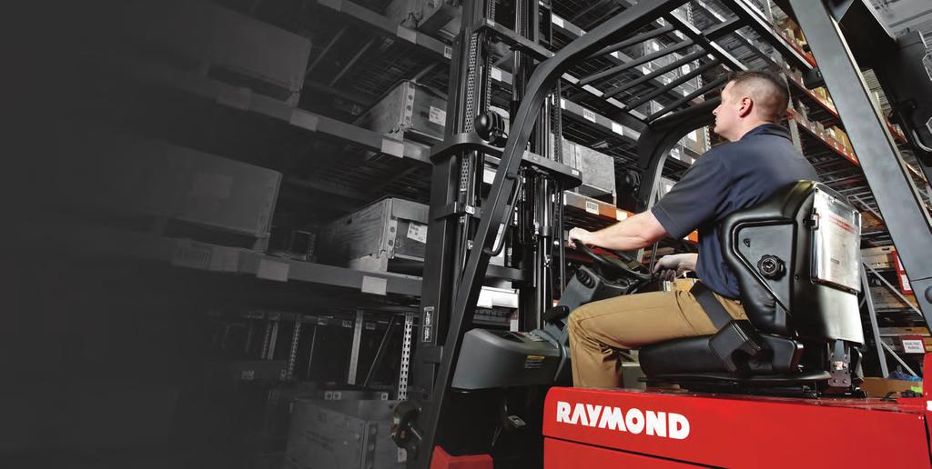 HIGH PERFORMANCE. LOW MAINTENANCE. At Raymond, we understand the impact of upkeep on uptime.