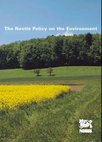 Nestlé s commitment; to reduce the environmental impact of it s packaging Nestlé is committed to reducing the