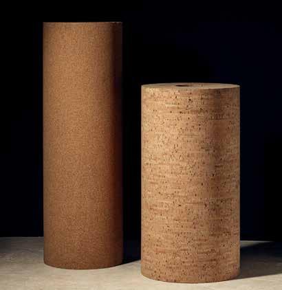 CORK SOLUTIONS 37 AGGLOMERATED CORK CYLINDERS CHARACTERISTICS: Density: 140-400 Kg/m 3 Dimension: