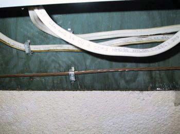 ELECTRICAL 12. Wires not well secured DISTRIBUTION SYSTEM \ Outlets (receptacles) 14.