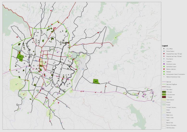 The Project on Urban Transport Improvement KUTMP for Kathmandu Valley 18 Proposed Distribution of