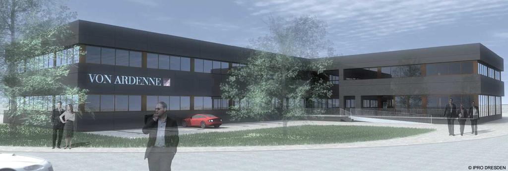 VON ARDENNE Anlagentechnik Construction of new Office Building and Training Center in