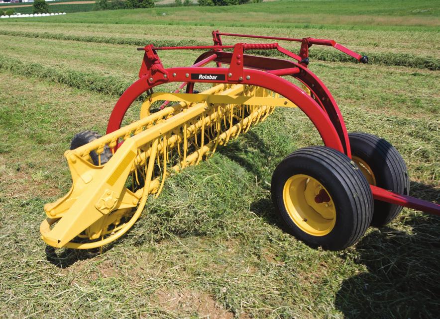 A mower-conditioner is likely to have a higher resale value than a mower without conditioner.