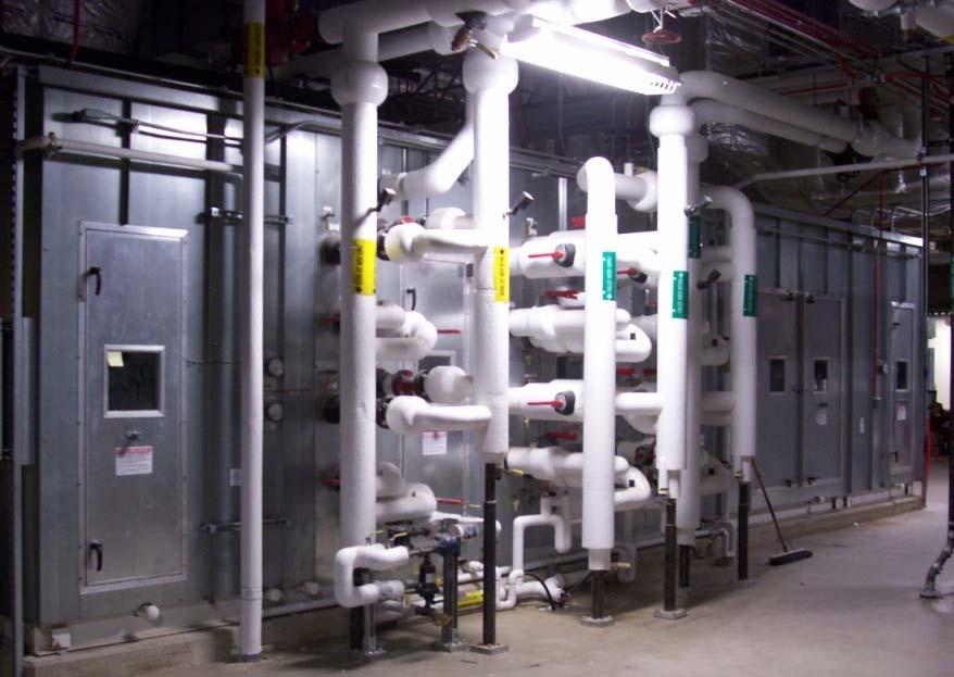 Project Background 29 - Air Handlers, 9 Stair Pressurization Units, 2 Energy Recovery Units