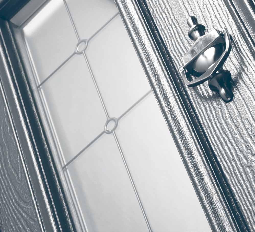 TRIPLE GLAZED FOR MAXIMUM SECURITY We recognised that the glazed area of a door is traditionally a weak spot both in terms of energy leaks and security, which is why all Endurance PLUS doors are