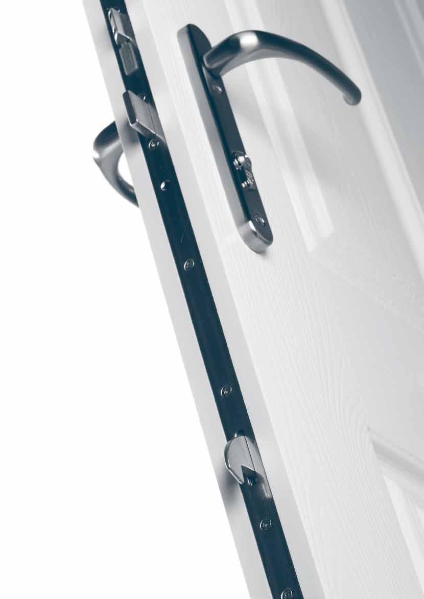 THE MOST COMPREHENSIVE MULTI-POINT LOCKING SYSTEM Like the rest of the impressive safety upgrades the Endurance PLUS range features, we employed a 5 multi-point locking system to ensure maximum