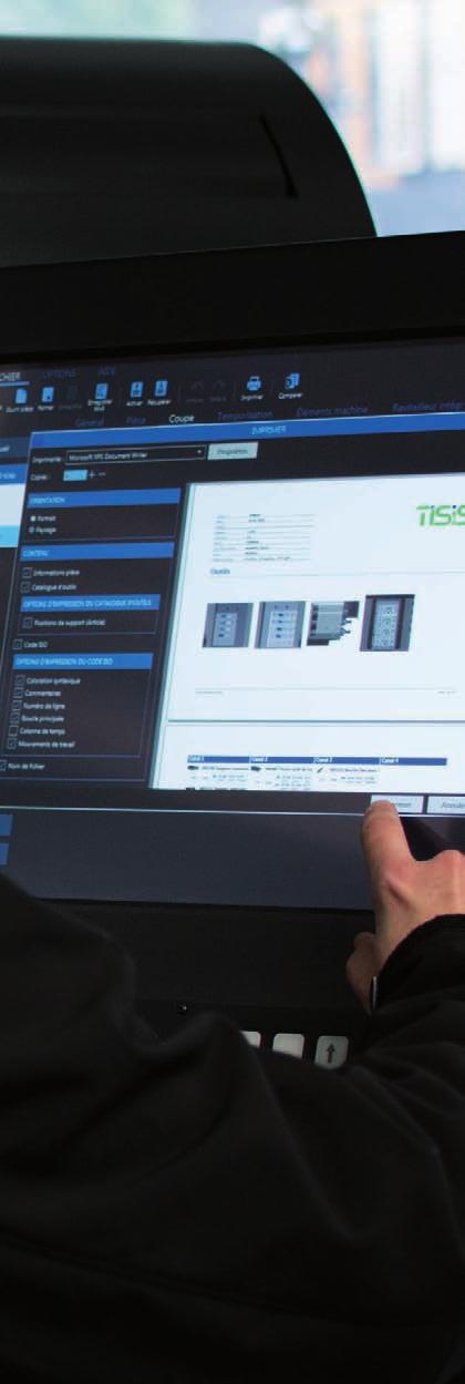 Software that connects you to success Tornos TISIS machine communication and programming software is your portal to the production efficiencies foreseen by Industry 4.0.