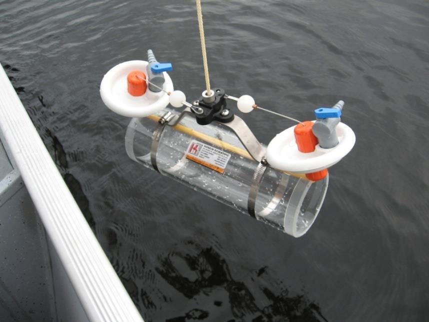 Temperature/oxygen profiles were obtained at Sites#1, #2, #3, and #4 during the late summer sampling session using an YSI 55 Dissolved Oxygen Meter.