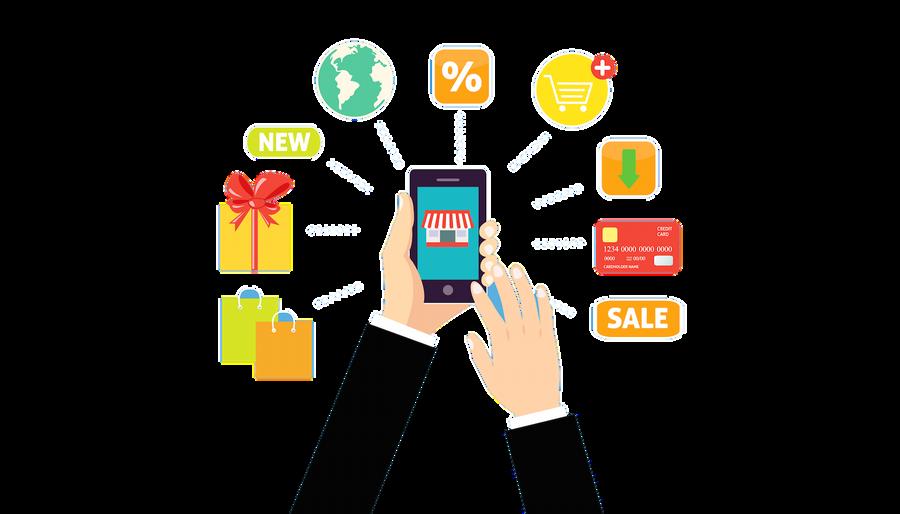 Mobile ecommerce 5 To buy goods and order services, more often