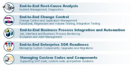 The Run SAP methodology enables the implementation of end-to-end operations.