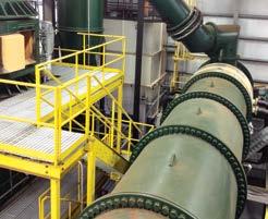 deployed with automatic feed system Equivalent BTUs cost for system 25% of natural gas Municipal Waste Water Treatment Plant First
