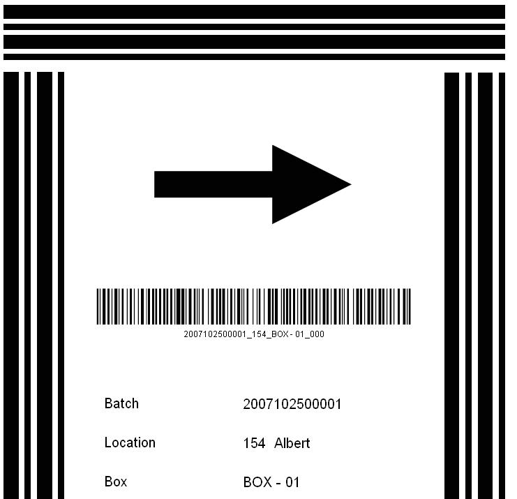 Print per person Cover Sheet Page Orientation 2D barcode Document