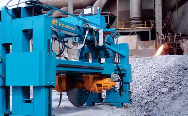Applications - Forestry Echidna excavator stump grinders are a powerful alternative to stand-alone units.
