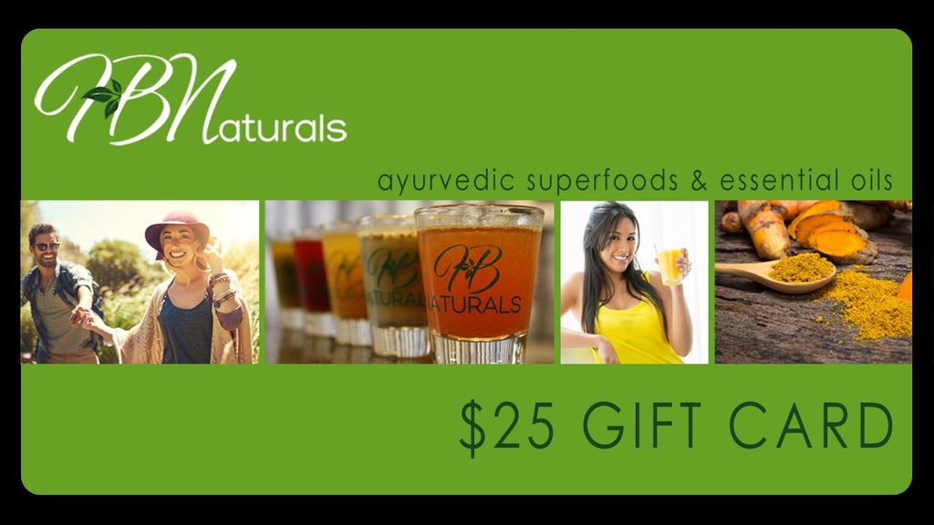 SHARING IS AS EASY AS 1-2-3 Heart & Body Naturals Gift Card Marketing