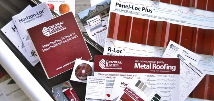 We are committed to your business. We provide you with quality products. You ll sell more metal using marketing tools specifically designed for you and your contractors.