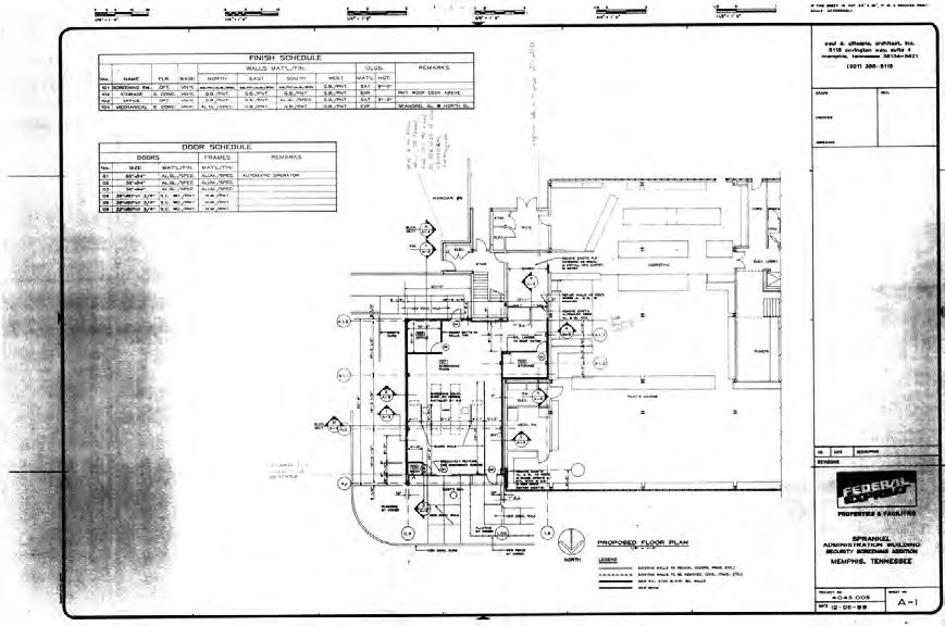 Figure 24: Plan of Administration Building Addition circa