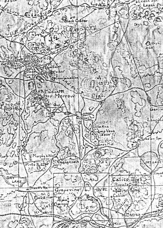 Outline of the Morrow Mining District.