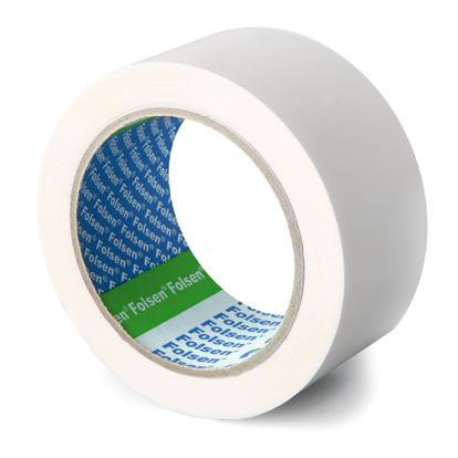 Special packaging tape, white 0433948 This tape is suitable for use with manual dispenser and automated packaging lines. Due to its adhesive qualities, the tape can be used at low temperatures.