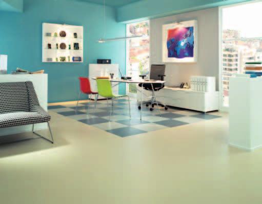 Commercial Loose-lay Resilient Vinyl Tile Square Acoustic loose-lay tiles for offices and commercial areas Contemporary