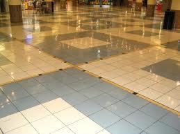 Ceramic flooring is the most common name for this type of material.