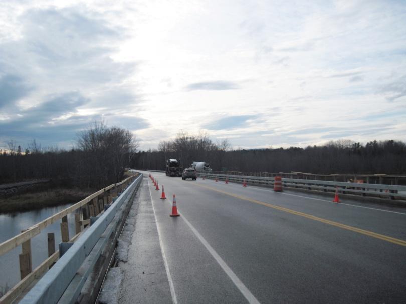 It is located along Route 2 between the towns of Canaan and Pittsfield and was opened to traffic on November 21, 2011, more than 10 months ahead of the owner s scheduled project completion date of