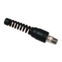 Accessories 0694 Push-In Fitting with Protection Spring, Male BSPP Thread Nickel-plated brass, NBR ØD C E F G L 8 G1/4 0694 08 13 6.5 16 24 104.5 0.